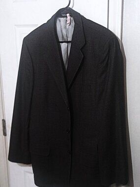 Harold Powell Men Bluish Gray Blazer Only  42R